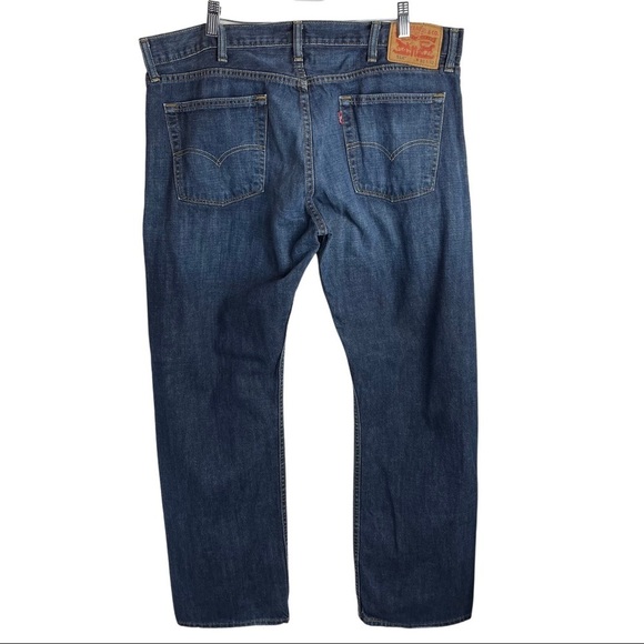Levi’s Blue Loose Fit 514 Jeans Denim W 38 L 32 - Picture 3 of 9